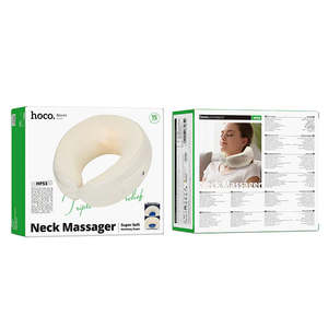 Health Fitness: Portable Electric Neck Massager with Soothing Heat Feature (HP53)