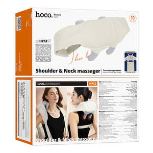 Health Fitness: Portable Electric Shoulder and Neck Massager with Soothing Heat Feature (HP52)