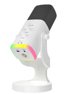 Frontpage: YU8 USB/XLR RGB Dynamic Microphone