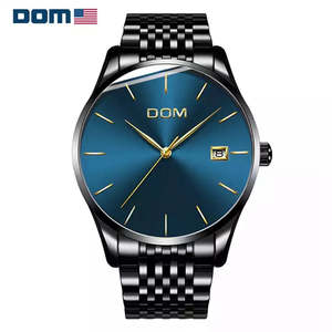 Our Best Sellers: DOM Men's Fashion Quartz Watch - Stainless Steel, Waterproof