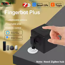 Frontpage: Smart Fingerbot Plus Switch Button Pusher Touch Arms Fingerbot