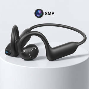 E12 Smart Bone Conduction 8MP Camera Headphones AI Translate Video Recording Wi-&hellip;