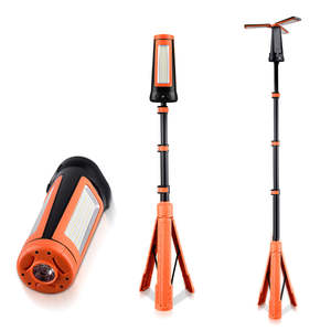 Frontpage: 9000mAh Rechargeable Outdoor Camping Light Stand Battery Powered String Lights for Hiking & Outdoor Activities