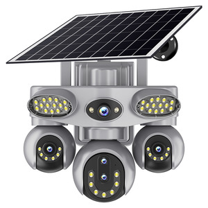 Our Best Sellers: V380 WiFi 8MP 4-Lens Solar Security Camera CCTV