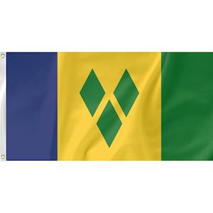 National Flags: Saint Vincent Flag