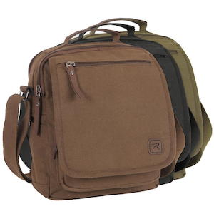 Back To School: Tactical Canvas Shoulder Bag