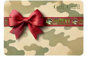 Not On Sale: Army and Outdoors Gift Card