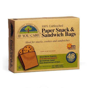 If You Care: If You Care Paper Snack & Sandwich Bags (48 pack)