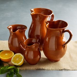 Regas Spanish Terracotta Classic Jugs (3 sizes) *** REDUCED TO CLEAR - 15% OFF! ***