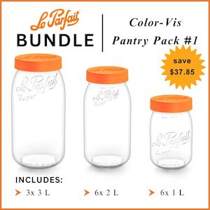 BUNDLE: Le Parfait Color-Vis Pantry Pack #1
