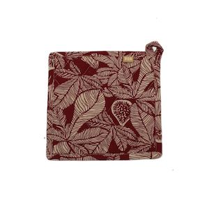 Raine & Humble Fig Tree Pot Holder / Trivet - Ruby *** CLEARANCE - 30% OFF! ***