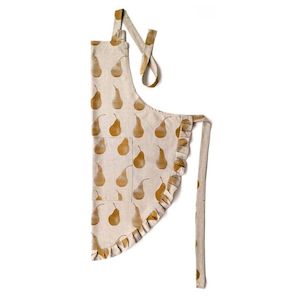 Aprons: Raine & Humble Pear Frill Apron - Mustard *** CLEARANCE - 30% OFF! ***