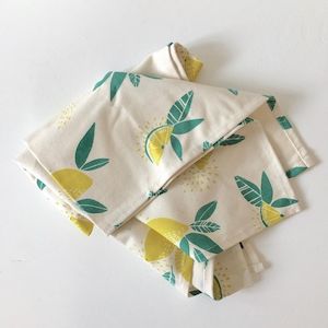 Tea Towels: Limes Cotton Tea Towel *** CLEARANCE - 50% OFF! ***