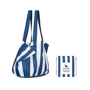 Dock & Bay Foldaway Tote Bag - Whitsunday Blue
