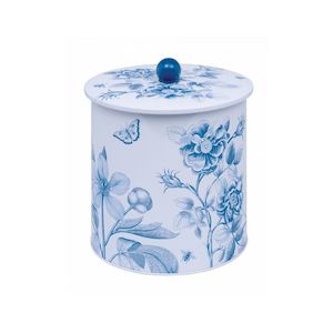Cake Storage Biscuit Tins: Sanderson Etchings & Roses Biscuit Barrel