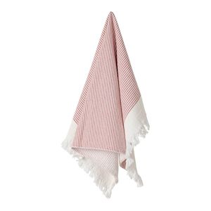 Casafina Terry Stripe Kitchen Towel - Red