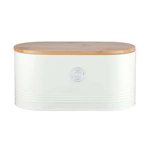 Bread Making Supplies: Typhoon Living Bread Bin - Cream