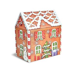 Dana Kubick Gingerbread House Tin