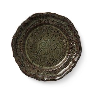 Plates Bowls: Sthal Arabesque Plate - Fig (23 cm)