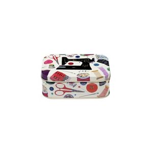 Elite Tins Needle & Thread Small Rectangular Tin