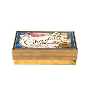 New: Nostalgia Large Chocolate Tin – Blue