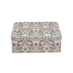Cake Storage Biscuit Tins: Arts & Crafts Hyacinth Biscuit Tin