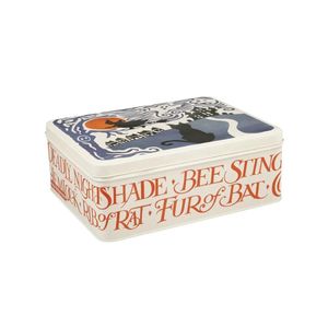 Cake Storage Biscuit Tins: Emma Bridgewater Halloween Witch & Words Biscuit Tin