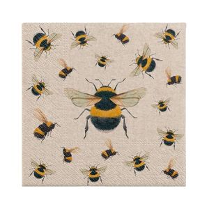 Event Party Supplies: PAW Paper Napkins - We Care Dancing Bees