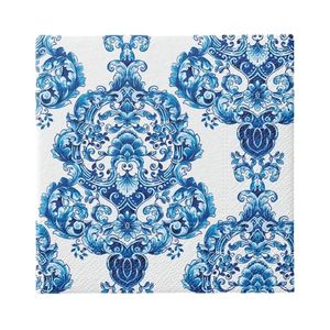 Event Party Supplies: PAW Paper Napkins - Porcelain Ornament