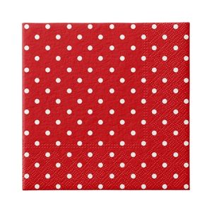 PAW Paper Napkins - Red Dots