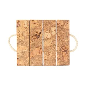 Kitchen Textiles: Liga Natural Cork Trivet – Block
