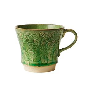 Sthal Arabesque Tea Mug – Seaweed (350 mL)