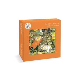 Museums & Galleries Brambly Hedge Coasters – Blackberry Picking (Set of 4)