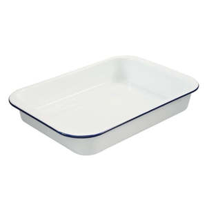 Bread Making Supplies: Bakemaster Enamel Bake & Roast Pan (3 sizes available)