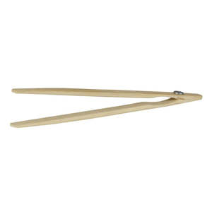 Bread Making Supplies: Avanti Bamboo Toast Tongs With Magnet