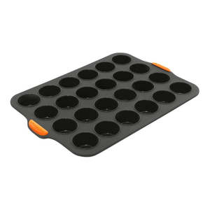 Baking Oven Dishes: Bakemaster Silicone Mini Muffin Pan – 24 Cup