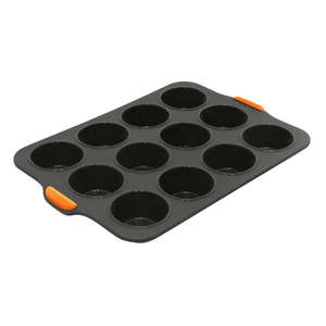Bakemaster Silicone Muffin Pan – 12 Cup