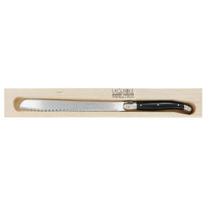 Bread Making Supplies: André Verdier Laguiole Debutant Bread Knife – Black