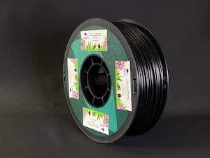 2 85mm Filament: Black rPLA pro, 100% Recycled, 2.85mm, 1kg