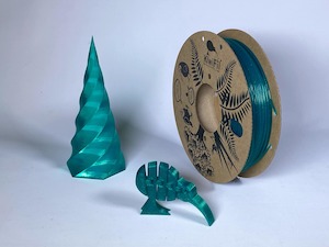 250 G Pla Pro Filament: Sparkly Green PLA pro, 1.75mm, 250g