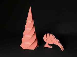 Bubblegum Pink rPETG, 100% Recycled, 1.75mm, 250g