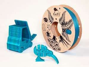 Rainbows Gradients And Glitter: "Sparkly Green Ocean", rPLA pro, 100% Recycled, 1.75mm, 250g