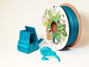 Rainbows Gradients And Glitter: Rainbow "Sparkly Green Ocean", rPLA pro, 100% Recycled, 1.75mm, 1kg