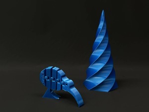 Blue, Silk rPLA, 90% Recycled, 1.75mm, 250g