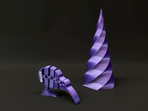 Purple, Silk rPLA, 90% Recycled, 1.75mm, 250g