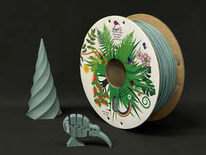All Our 1 75 Mm Filament: Green Marble WoolyFil rPLA, Recycled PLA with NZ wool, 1kg