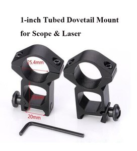 Products: 1-inch Tubed Dovetail Mount for Scope & Laser – TradeMaster