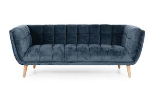 Towelie 3 seater sofa - Blue Indigo