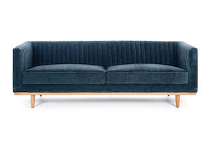 Madison 3 seater sofa - Blue Strata