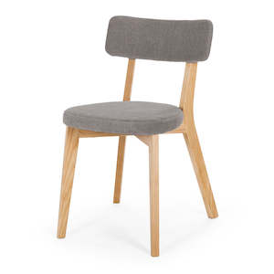 Dining Chairs: Prego Dining Chair - Grey